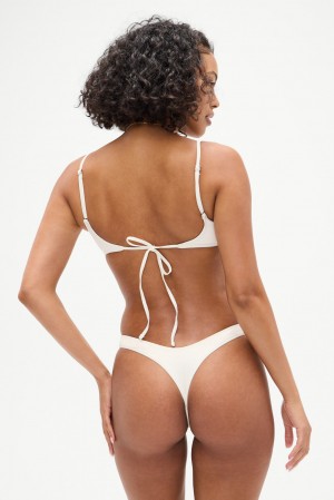 Frankies Bikinis Full Moon Micro Bikini Bottom Sunrose | BQ8416259