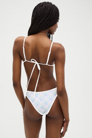 Frankies Bikinis x DJERF AVENUE Dove Classic Bikini Bottom Cottage Meadow | JF6392574
