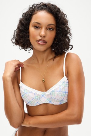Frankies Bikinis x DJERF AVENUE Matilda Underwire Bikini Top Cottage Meadow | LS3974062