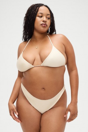 Frankies Bikinis x DJERF AVENUE Sunrise Micro Bikini Top Sand Castle | WM3719085